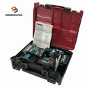 ☆未使用品 makita マキタ 40Vmax 充電式ドライバドリル DF002GRDX 青 バッテリ2個(2.5Ah) 充電器 ケース付 コードレス137624 - 1