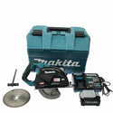 ☆中古品☆makita マキタ 40Vmax 185mm 充電式チップソーカッター CS001G バッテリ1個(4.0Ah) 充電器 ケース付 チップソー切断機134944 - 3