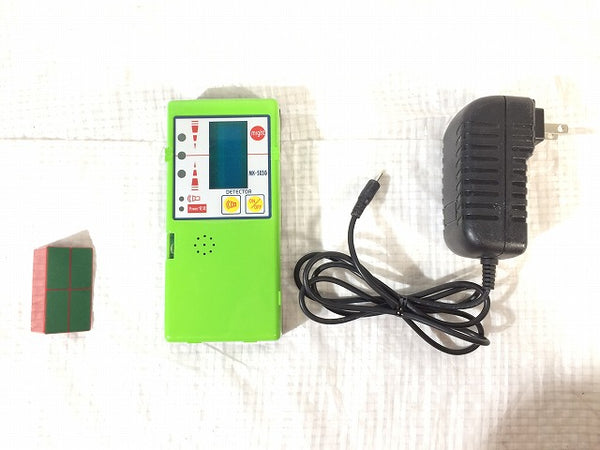 ☆中古品☆might マイト工業 グリーンレーザー墨出し器 MLS-443G 受光器 ACアダプタ ケース付き 計測 測定 工具108599 - 10