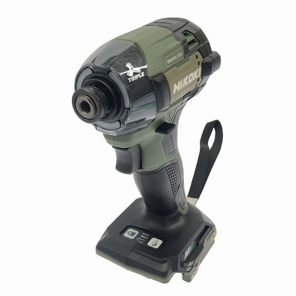 ☆未使用品☆HiKOKI ハイコーキ 36V コードレスインパクトドライバー WH36DD(NNG) フォレストグリーン 本体のみ 締付け136114 - 2