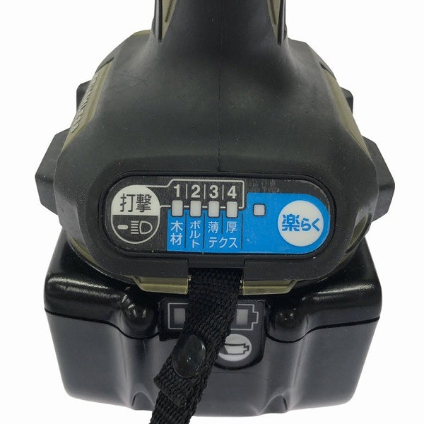 ☆極美品☆makita マキタ 18V 充電式インパクトドライバー TD173D オリーブ バッテリ1個(18V6.0Ah) 充電器付 コードレス116446 - 8