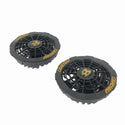 ☆中古品セット☆BURTLE バートル 12V エアークラフト用バッテリー AC230 ファンユニット 黒 空調作業服用 熱中症対策 京セラ114336 - 3