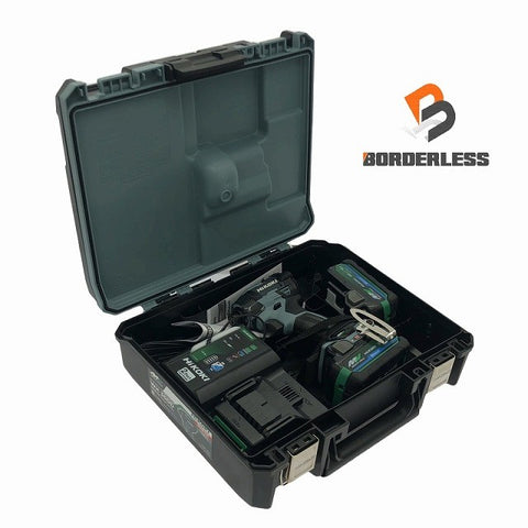 ☆未使用 限定色☆HiKOKI ハイコーキ 36V コードレスインパクトドライバー WH36DD(2XHSZ)(IG) アイスグレー フルセット118431 - 0
