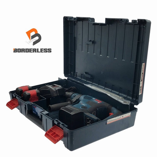 ☆極美品☆BOSCH ボッシュ 18V コードレスハンマードリル GBH18V-36C バッテリ2個(18V 8.0Ah)充電器付 SDS-max コードレス 穴あけ - 1