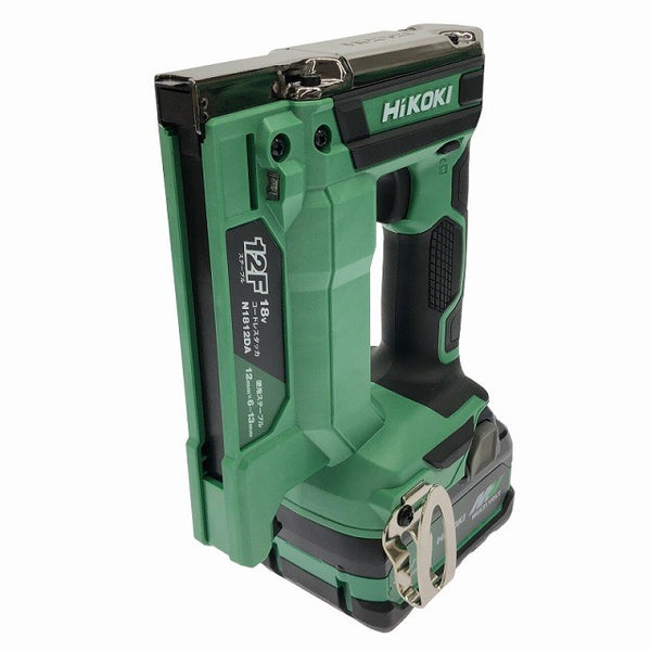 ☆未使用品☆HiKOKI ハイコーキ 18V 13mm コードレスタッカ N1812DA(XPZ) バッテリー(BSL36A18X) 充電器付き133636 - 4
