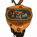 ☆中古品2個セット☆KITO キトー チェーンブロック M3形 CB010 荷重1.0ton/1ton 揚程2.5m 手動式 チェンブロック 吊り具 荷揚げ機135683 - 8