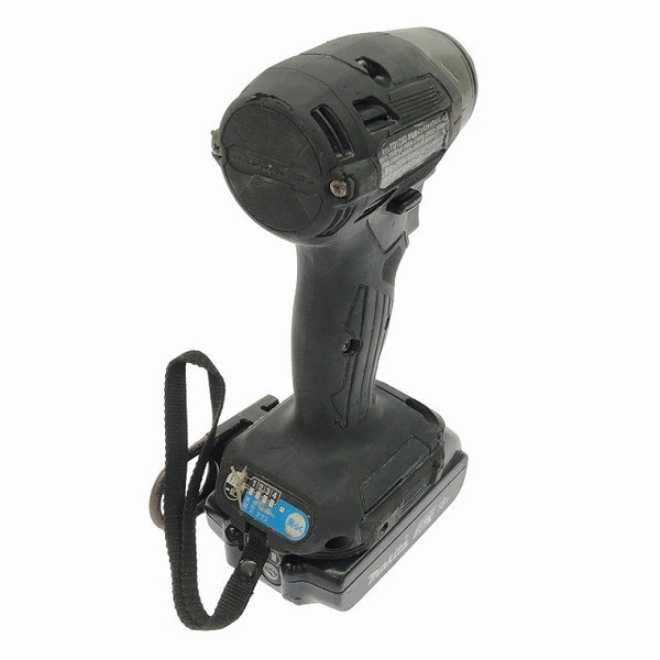 ☆中古品☆makita マキタ 18V 充電式インパクトドライバ TD173D 黒/ブラック バッテリー1個(18V 2.0Ah)付137537 - 4