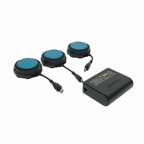 ☆未使用品☆BURTLE バートル アイスクラフト 氷冷ペルチェベスト IC101S Fサイズ フリーサイズ 暑さ対策 バッテリー ファン117545 - 3