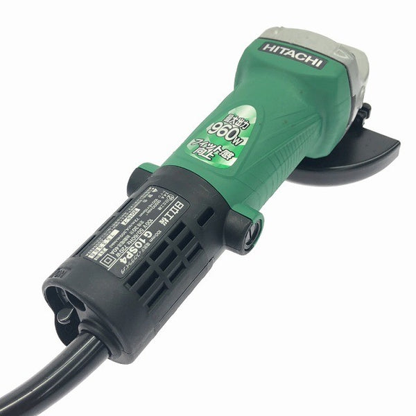 ☆中古美品☆HITACHI 日立工機 100V 100mm 電気ディスクグラインダー G10SP4 コード式 ディスクサンダー 研磨機 切断138471 - 4