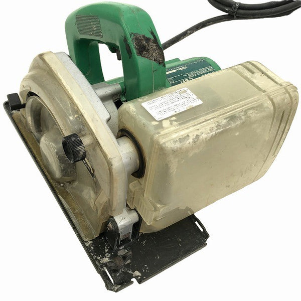 ☆中古品セット☆HITACHI 日立工機 100V 190mm 電子造作丸のこ C7UV2 160mm ブレーキ付き防じん丸のこ C6Y1135620 - 3