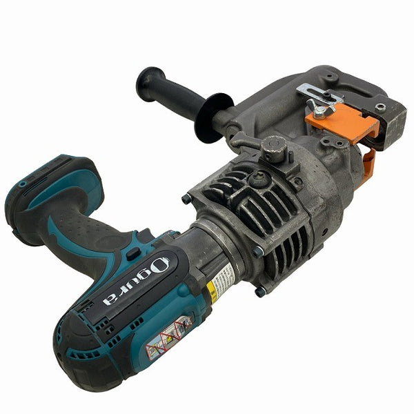☆中古品☆ OGURA オグラ 18V コードレスパンチャー N209WDS 本体+パーツ+ケース 切断 鉄工 充電式 油圧式パンチャー128086 - 6