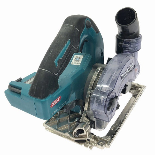 ☆中古品☆makita マキタ 40Vmax 125mm充電式防じんマルノコ KS002GRDX 青/ブルー バッテリー2個(2.5Ah) ケース付 丸ノコ133869 - 4