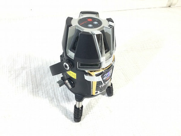 ☆美品☆TAJIMA タジマ グリーンレーザー墨出し器 ゼロブルー ジンバルKJC ZEROBL-KJC 受光器 三脚 バッテリ1個 ケース付120501 - 3