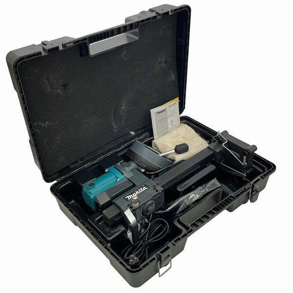 ☆中古品☆makita マキタ 100V 160mm ダイヤコアドリル DM122 本体+台座+ケース付 ダイヤモンドコアドリル ダイモドリル 穴あけ130014 - 2