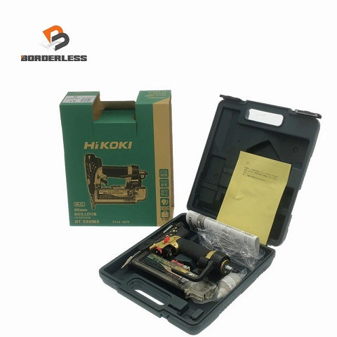 ☆未使用品☆ HiKOKI ハイコーキ 55mm 高圧仕上釘打ち機 NT55HM2 フィニッシュネイラ119428