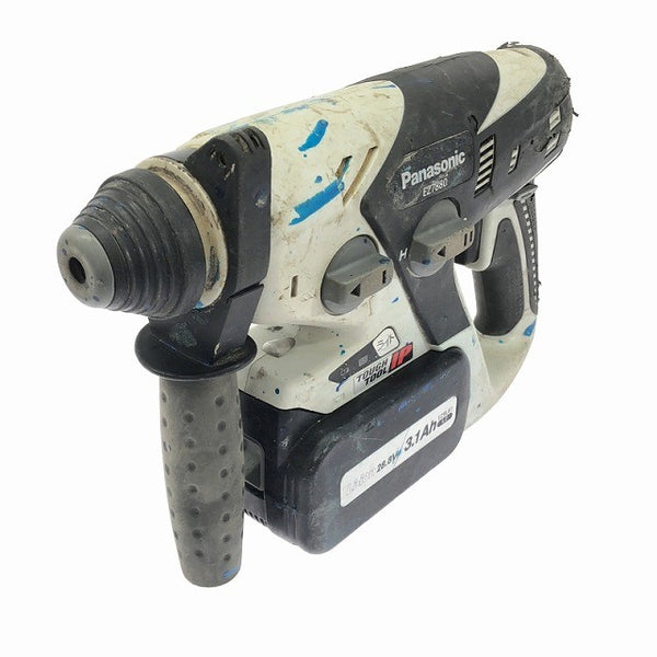 ☆中古品☆ Panasonic パナソニック 28.8V 充電ハンマードリル EZ7880 バッテリー2個(28.8V 3.1Ah)付き 充電器(EZ0L81)付き119366 - 4
