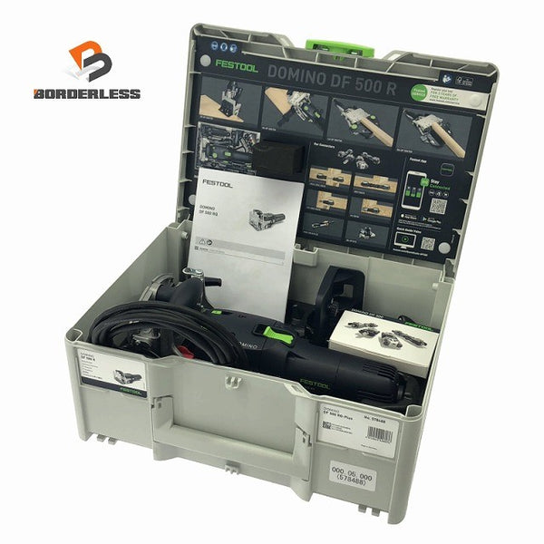 ☆未使用品☆FESTOOL 万能ジョイントシステム DOMINO ドミノ DF500 RQ-Plus ジョイントカッター 内装 木工接合138164 - 1