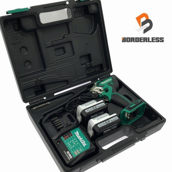 ☆極美品☆makita マキタ 14.4V 充電式インパクトドライバ MTD001DSX バッテリー2個(14.4V 1.5Ah) 充電器 ケース付き114701 - 2
