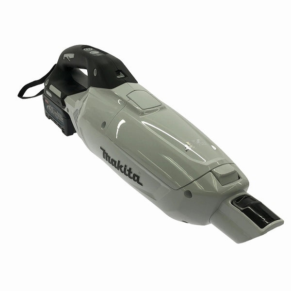 ☆未使用品☆makita マキタ 40Vmax 充電式クリーナ CL002GRDW バッテリ1個(40Vmax 2.5Ah)充電器 紙パック10枚付き 掃除機 - 4