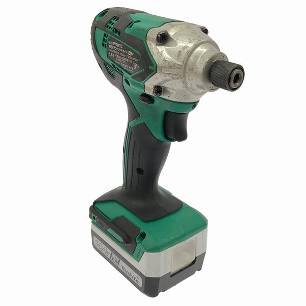 ☆中古品☆makita マキタ 14.4V 充電式インパクトドライバー MTD001D バッテリ2個(1.5Ah) 充電器付 コードレス DIY/日曜大工133949 - 3