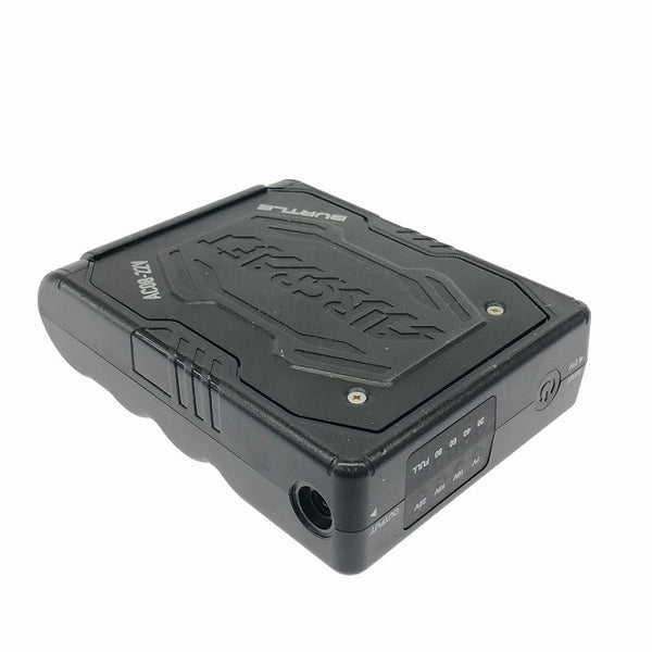 ☆比較的綺麗☆BURTLE バートル 22V 空調作業服用リチウムイオンバッテリー AC08-22V 黒 ACアダプタ付 エアークラフト - 3
