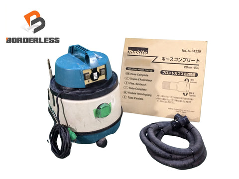☆中古品☆ makita マキタ 100V 乾式専用 集じん機 436 強・弱 2スピード 業務用 コード式 集塵機 掃除機 工具連動 電動工具131700