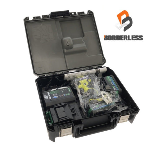 ☆未使用品☆HiKOKI ハイコーキ 36V コードレスインパクトドライバ WH36DD(2XHYSZ) 黄 バッテリ2個(36V2.5Ah) 充電器 ケース付127097 - 0