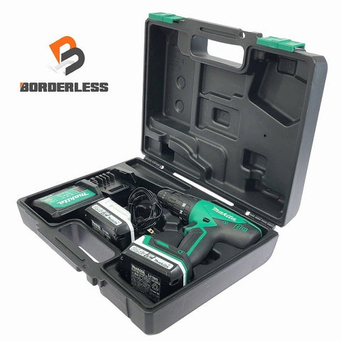☆比較的綺麗☆makita マキタ 14.4V 充電式震動ドライバドリル M850DSX バッテリー2個(14.4V 1.5Ah) 充電器 ケース付