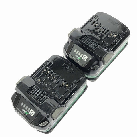 ☆未使用品 3点セット☆HIKOKI ハイコーキ 純正マルチボルトバッテリ― BSL36A18X×2台 急速充電器 UC18YDL2 リチウムイオン123579 - 0
