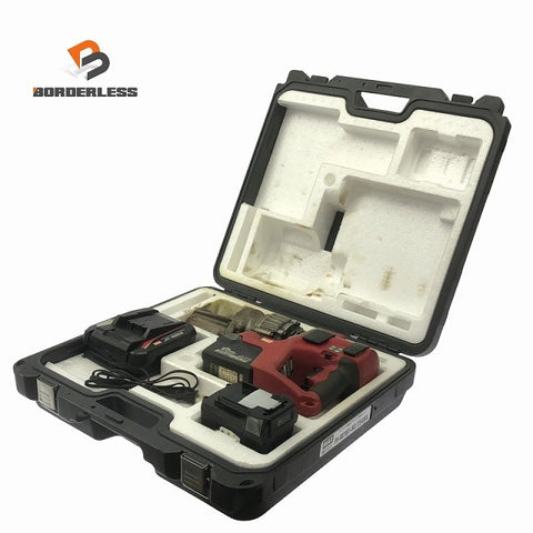☆中古品☆MAX マックス 25.2V 充電式鉄筋カッター PJ-RC161-BC/2540A バッテリ2個(4.0Ah) 充電器 ケース付 コードレス 鉄筋切断機122174
