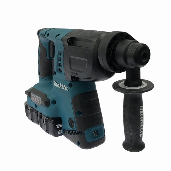 ☆中古美品☆makita マキタ 18V×2＝36V 充電式ハンマドリル HR263DPG2 バッテリ2個(6.0Ah) 2口急速充電器 ケース付 コードレス130996 - 5