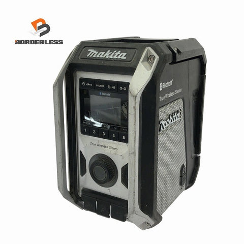 ☆中古品☆makita マキタ 10.8V-18V 充電式ラジオ MR113 本体のみ 現場ラジオ 作業ラジオ ポータブルラジオ131955
