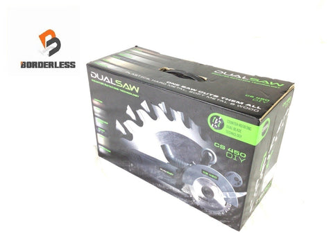 ☆未使用品☆ ショップジャパン デュアルソー ダブルカッター CS450 DUALSAW 切断機 DIY/日曜大工135723