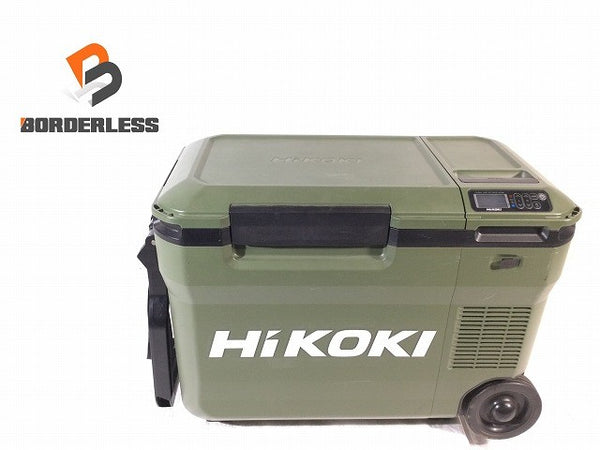 ☆比較的綺麗です☆ HiKOKI ハイコーキ 14.4/18V コードレス冷温庫 UL18DB 本体+アダプター 電動工具 保冷温庫 - 1