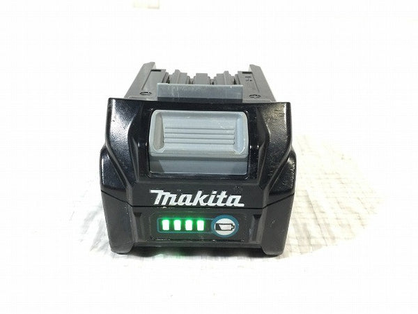 ☆比較的綺麗 2点セット☆makita マキタ 40Vmax 2.5Ah 純正リチウムイオンバッテリ BL4025 純正急速充電器 DC40RA129038 - 6