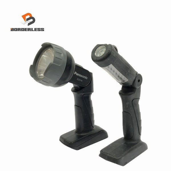 ☆中古品セット☆ Panasonic パナソニック 工事用LEDライト EZ37C2 EZ3740 黒/ブラック 本体のみ130793 - 1