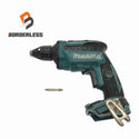 ☆中古品☆makita マキタ 18V 充電式スクリュードライバ FS453D 青/ブルー 本体のみ ボード用ドライバ - 1