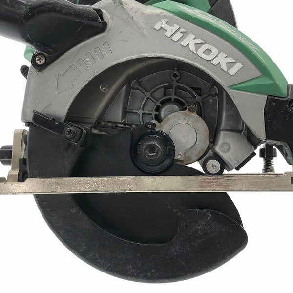 ☆中古品☆HiKOKI ハイコーキ 18V 165mm コードレス丸のこ C18DBAL 本体のみ 充電式 マルノコ 丸ノコ 丸鋸 木工用 切断機117299 - 6