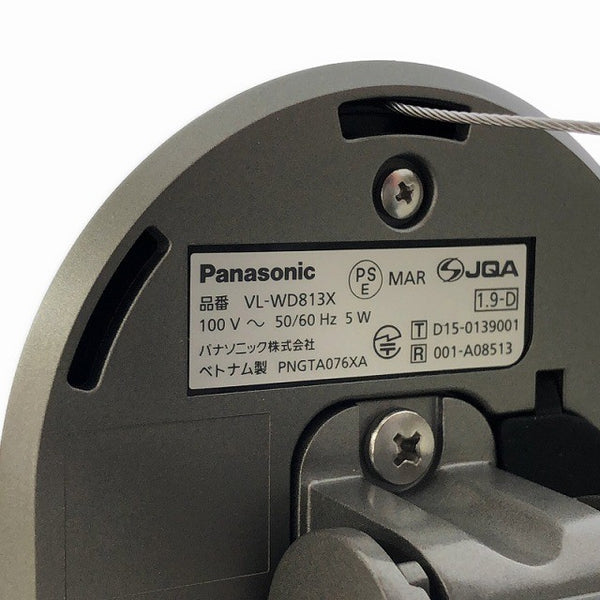 ☆未使用品☆Panasonic パナソニック センサーライト付 屋外ワイヤレスカメラ VL-WD813X 電源直結型 防犯カメラ 監視カメラ127672 - 6