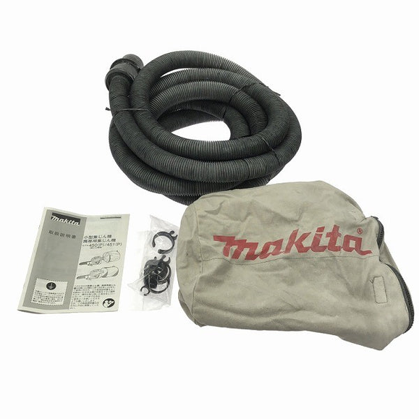 ☆中古品セット☆makita マキタ 100V 小型集じん機 450 防じんマルノコ KS5200FX ホース＋ダストバッグ付 集塵機 防塵マルノコ125240 - 10