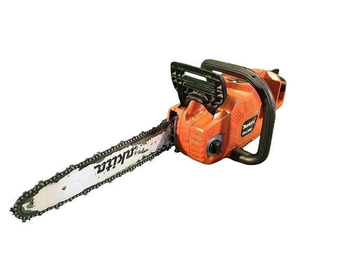☆中古品☆makita マキタ 18V×2＝36V 350mm 充電式チェンソー MUC353D 赤 本体のみ コードレス バッテリー式 チェーンソー - 0