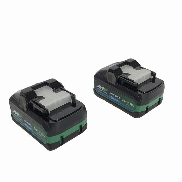 ☆未使用品2個セット☆HiKOKI ハイコーキ 純正マルチボルトバッテリー BSL36B18BX(36V/4.0Ah,18V/8.0Ah) Bluetooth付 蓄電池129915 - 5