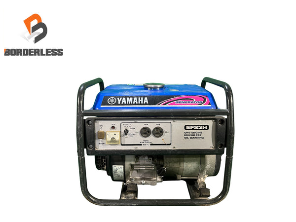 ☆中古品☆YAMAHA ヤマハ ガソリンエンジン発電機 EF23H 西日本仕様 60Hz 2.3kVA アウトドア 防災 非常用電源 屋外電源132552 - 1