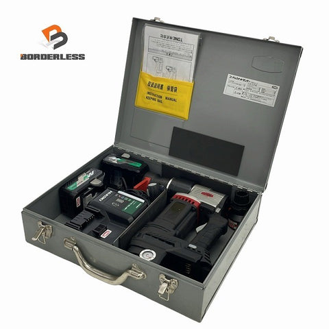 ☆中古美品☆ TONE トネ 36V コードレス建方1番 CKS250 シャーレンチ マルチボルトバッテリー2個+充電器+パーツ+ケース125704