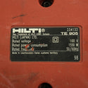 ☆中古品☆HILTI ヒルティ 100V 電動ハツリ機 TE905 ケース付 電動ハンマー コンクリートブレーカー はつり機 斫り機 破砕 粉砕130674 - 8
