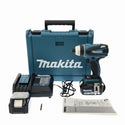 ☆未使用品☆ makita マキタ 18V 4モードインパクトドライバー TP141DRGX 青/ブルー バッテリー2個(6.0Ah)充電器 ケース付131949 - 3