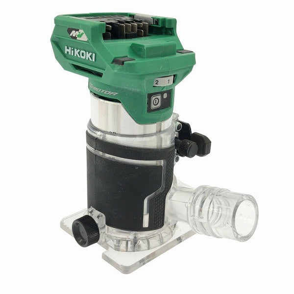 ☆比較的綺麗☆HiKOKI ハイコーキ 36V コードレストリマー M3608DA 本体のみ 充電式 ルーター 木材加工 穴あけ トリミング 116154 - 5