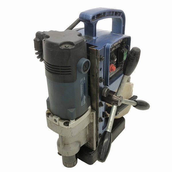 ☆中古品☆NITTO KOHKI 日東工器 100V アトラエース AW-3500 携帯式磁気応用穴あけ機 磁気ボール盤135662 - 2