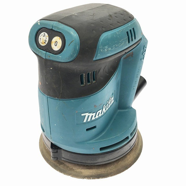 ☆中古品☆makita マキタ 18V 125mm 充電式ランダムオービットサンダー BO180D バッテリ1個(18V 6.0Ah) コードレス オービタル 電動工具135288 - 2