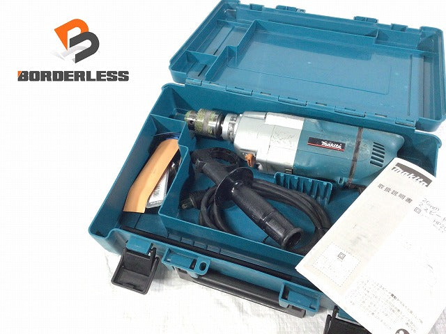 ☆中古品☆ makita マキタ 20mm 2スピード 震動ドリル HP2032 青